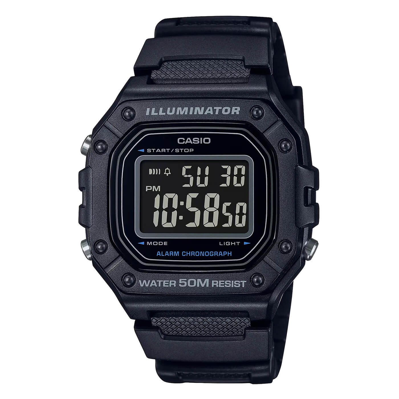 ĐỒNG HỒ NỮ CASIO W-218H-1BVDF CHÍNH HÃNG